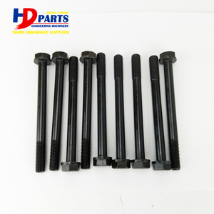 Cylinder Head Screw 4JG1 4JG2 4JG2T Cylinder Head Bolt For Isuzu Diesel Engine
