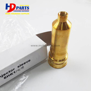 ISUZ 6HK1 4HK1 Engine Nozzle Holder Injector Copper Sleeve for Hitachi Excavator 8-97606661-0