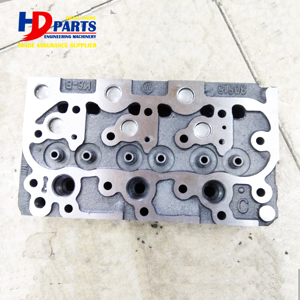 D1302 Cylinder Head No 15511-03042 15511-03040 For Kubota Diesel Engine Part
