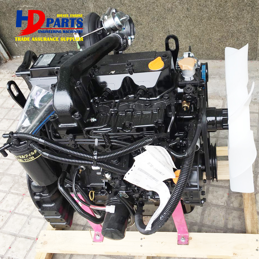 With Turbo Engine Assy 4TNV98T Complete Engine For Yanmar 53.1kw