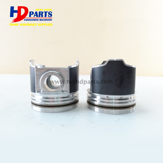 Diesel Engine Part Piston D1503 Piston With Pin With Round Bottom For Kubota