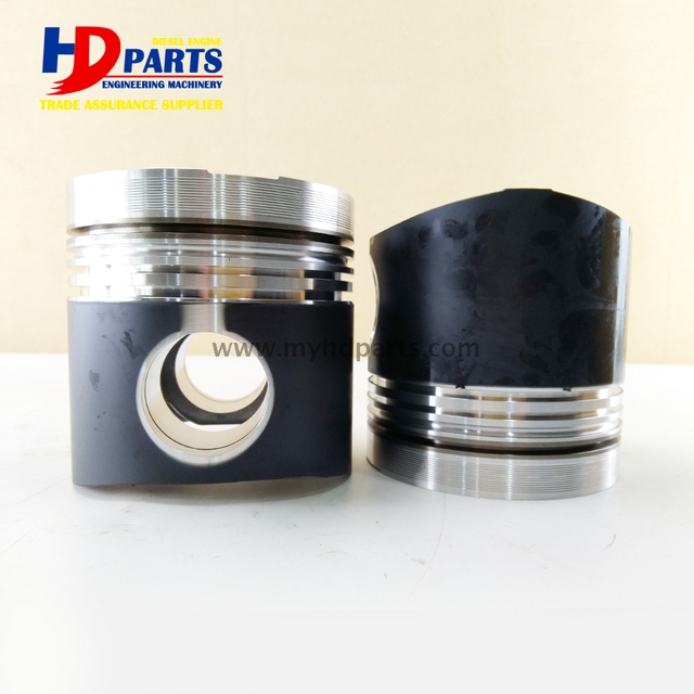 D2848 128mm Piston Fit For Daewoo Engine With Oil Ring 4mm