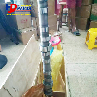 Diesel Engine Camshaft Part C-9 Forged Steel Camshaft With Gear 