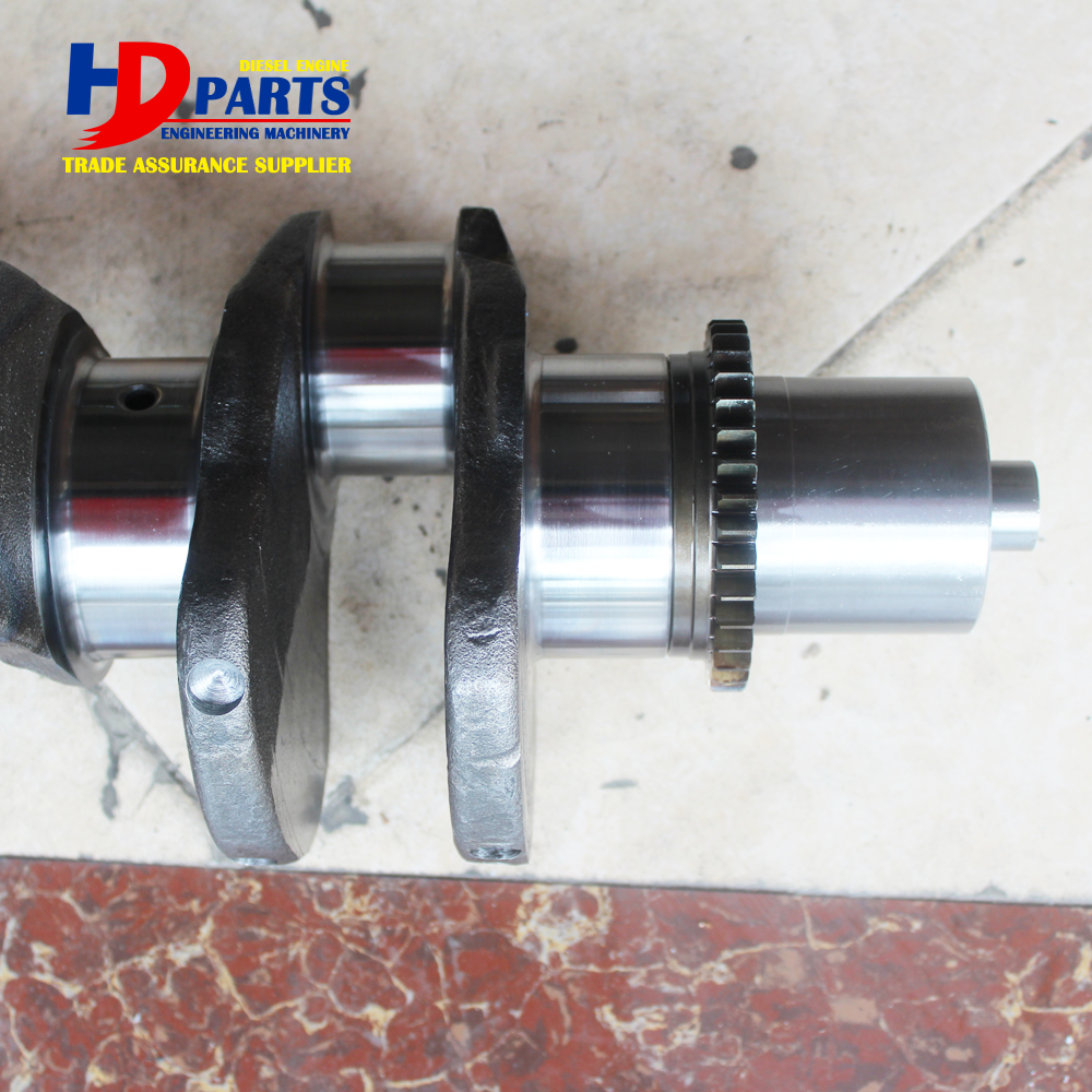 Diesel Engine Part 6D107 Crankshaft Forged Steel For Komatsu Engine Part