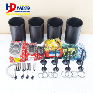 4HF1 Engine Piston Cylinder Liner Kit Rebuild Repair Kit For Isuzu Diesel Engine