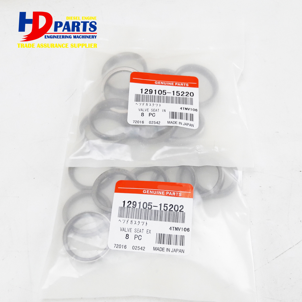 4TNV106 4TNE106 S4D106 4D106 Valve Seat Inlet And Outlet No 129105-15202