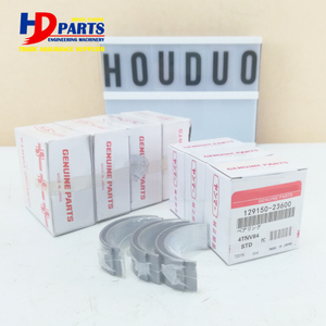 Diesel Engine Spare Parts 3D84 4D84 4TNV84 4TNE84 Main And Con Rod Bearing For Yanmar Engine