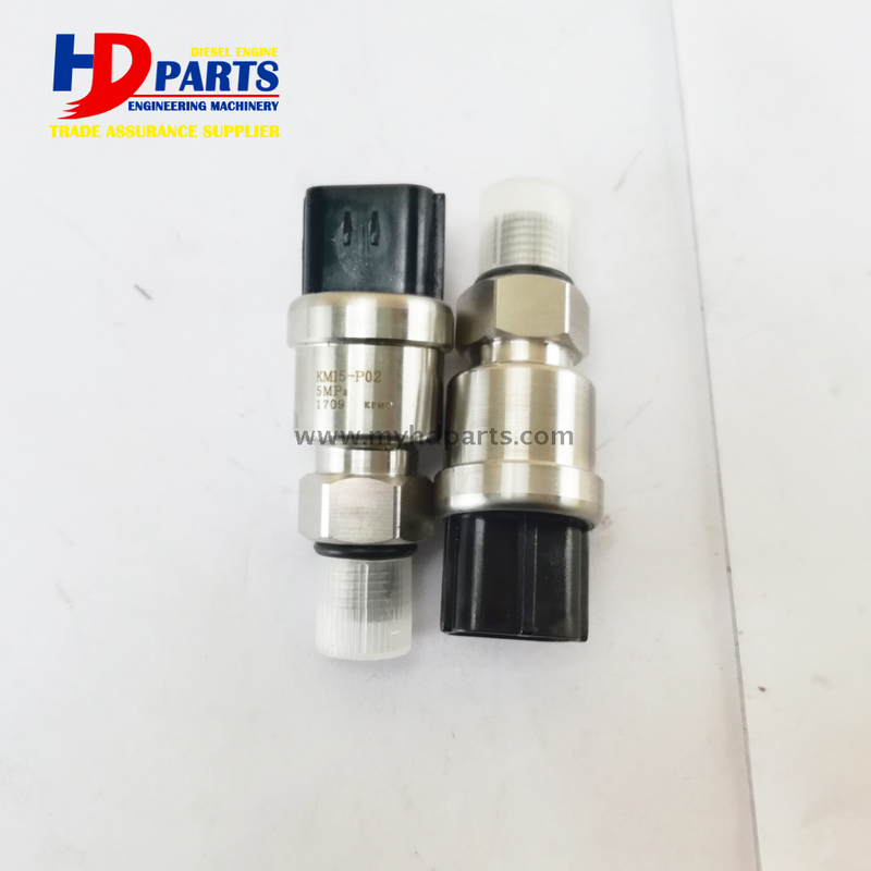 Excavator SH200 240 300 5MPA 4HK1 Low Pressure Sensor Switch KM15-P02