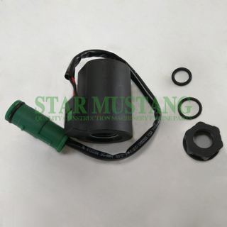 Construction Machinery Excavator EC210 Solenoid Coil 12V 24V Electronic Repair Parts