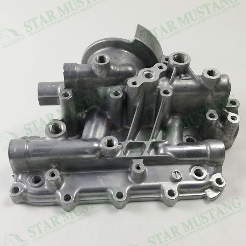 Construction Machinery Excavator J05C J05E J08C Oil Cooler Cover Engine Repair Parts