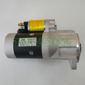 Construction Machinery Diesel Engine Spare Parts Excavator Starter Motor 4TNE94 12V 2.8KW 9T