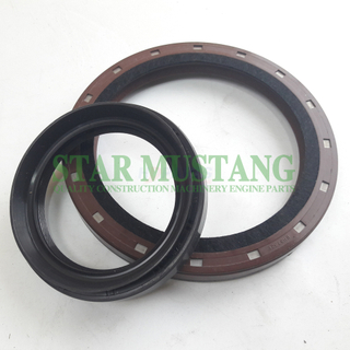 Construction Machinery Excavator Engine Spare Parts Crankshaft Oil Seal Kit 4TNV106