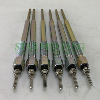 Construction Machinery Excavator 6HK1 Glow Plug 24V Engine Repair Parts