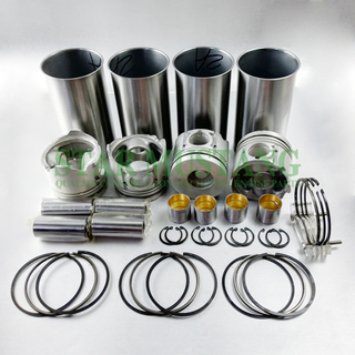 Construction Machinery Excavator 4JG1 Cylinder Piston Liner Kit Engine Repair Parts