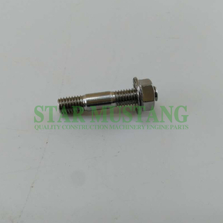 Diesel Engine Construction Machinery Engine Parts Excavator Exhaust Pipe Bolt 4M40 