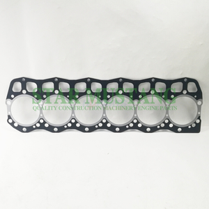 Construction Machinery Excavator 6D16 Cylinder Head Gasket Square Hole Engine Repair Parts ME071958