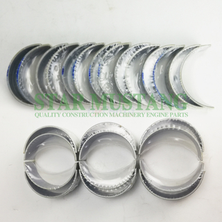 Construction Machinery Excavator 6UZ1 Main And Con Rod Bearing STD Engine Repair Parts