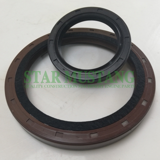 Construction Machinery Excavator Engine Spare Parts Crankshaft Oil Seal Kit 6BG1 EX Without Iron/Metal