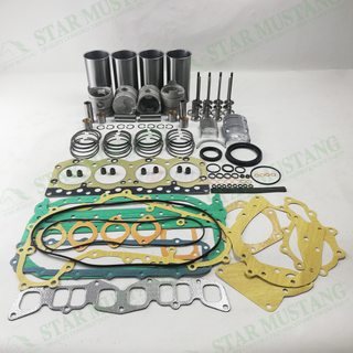 C221 Cylinder Liner Piston Ring Valve Gasket Kit Bearing Bush Water Pump Engine Repair Kit Parts