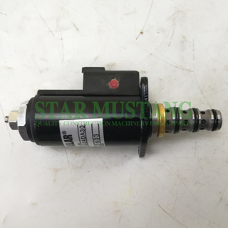 Construction Machinery Diesel Engine Spare Parts Excavator Solenoid Valve E320B E320C E320D E325B 121-1491 Red Dot