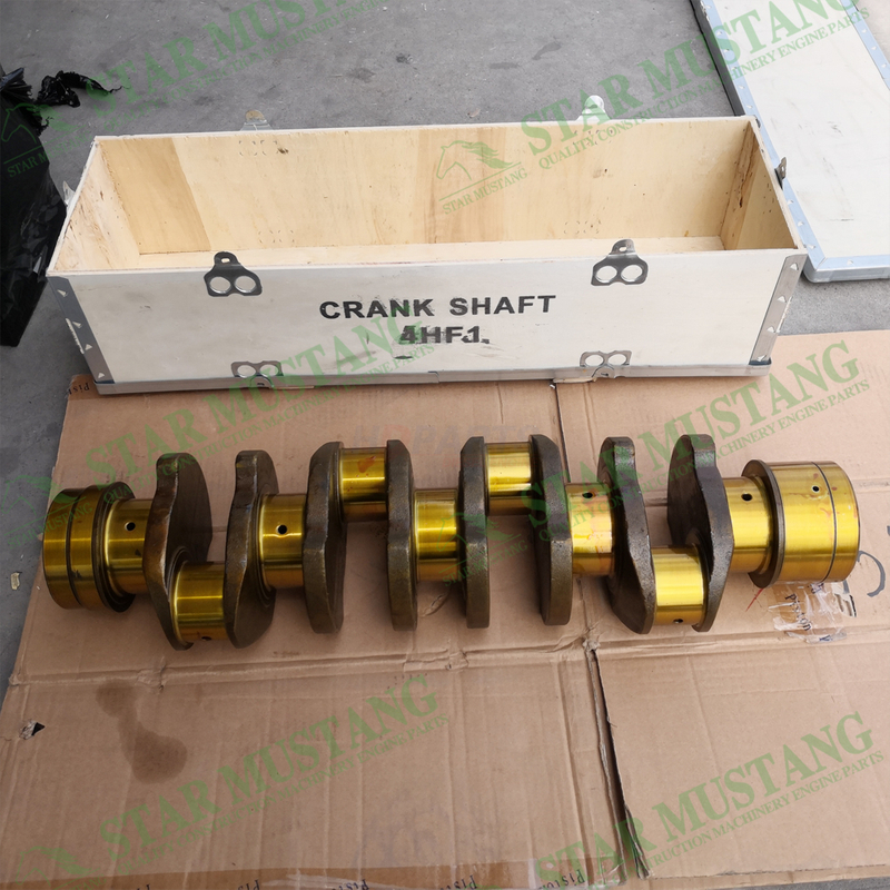 Construction Machinery Excavator 4HF1 Crankshaft Engine Repair Parts