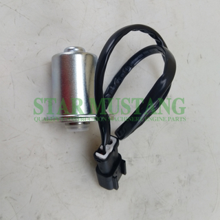 Construction Machinery Diesel Engine Spare Parts Excavator Solenoid Valve 4I-57942 Square Hole